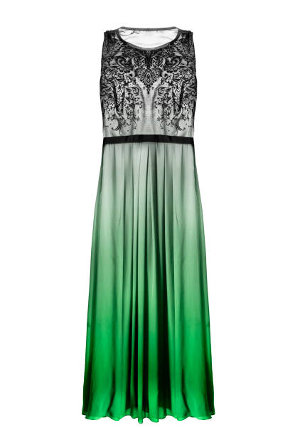 istock Long dress isolated 1030222364