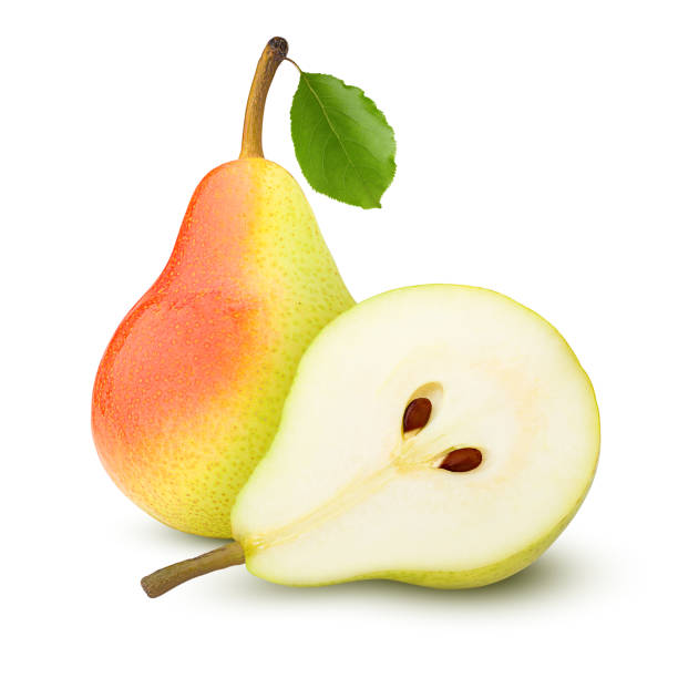 istock pear, isolated on white background, clipping path, full depth of field 1030228866