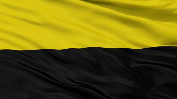 istock Andenne City Flag, Belgium, Closeup View 1030239312