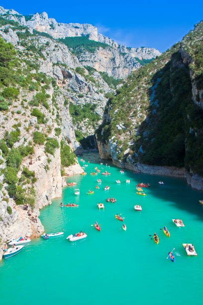 istock The largest European canyon called Verdon Gorges (Europe-France-Provence) 1030243666