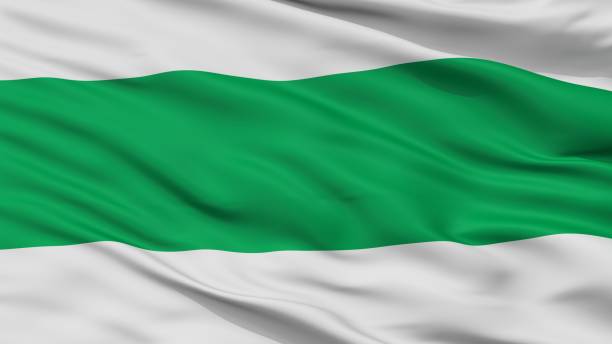 istock Warnes City Flag, Bolivia, Closeup View 1030246798