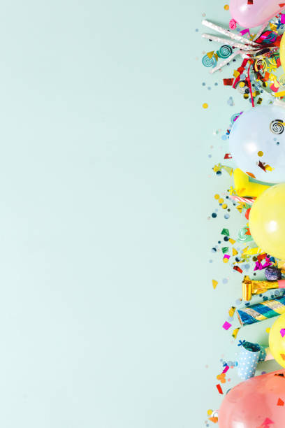 istock Flat lay decoration party concept 1030246996