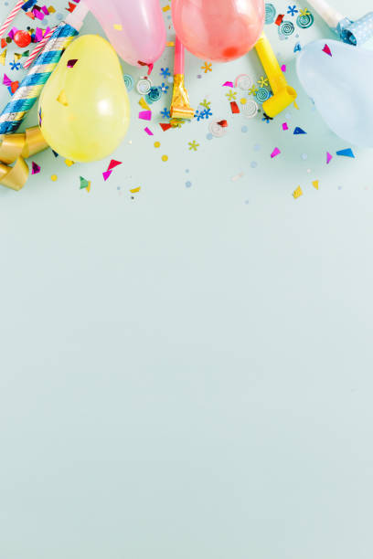 istock Flat lay decoration party concept 1030247086