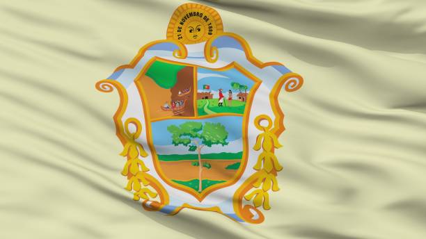 istock Manaus City Flag, Brasil, Closeup View 1030247422