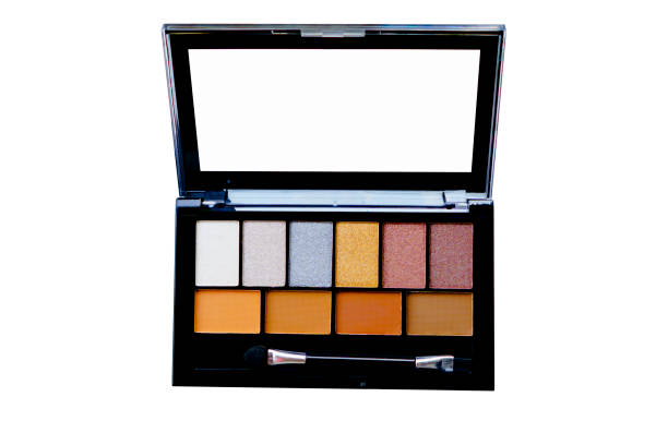istock Cosmetics - Eye shadow palette isolated background 1030250182