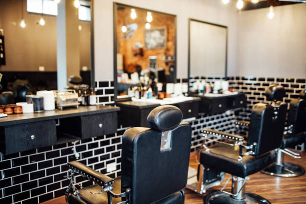 Salon Chair Stock Photos, Pictures & Royalty-Free Images - iStock