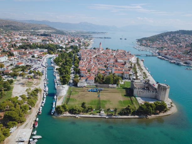 istock Old Town Trogir, Croatia. 1030255656