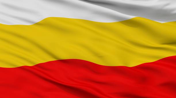 istock Decin City Flag, Czech Republic, Closeup View 1030284070