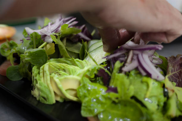istock Vegan haute cuisine concept. 1030288132