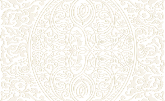Vector seamless gold pattern with art ornament. Vintage elements for design in Victorian style. Ornamental lace tracery background. Ornate floral decor for wallpaper. Endless texture