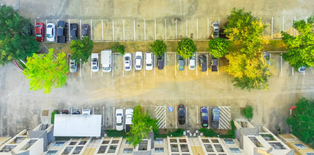 istock Panoramic aerial view apartment building complex in Houston, Texas, USA 1030316398