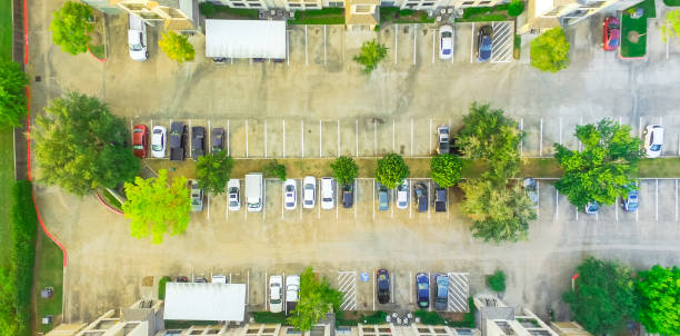 istock Panoramic aerial view apartment building complex in Houston, Texas, USA 1030319164