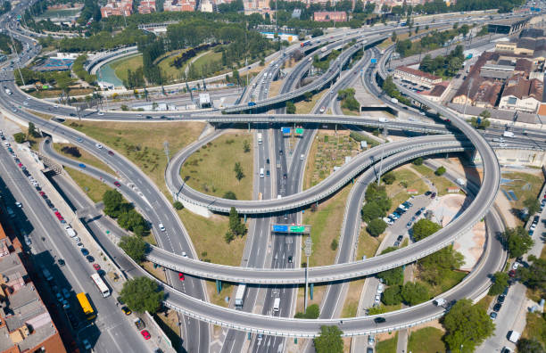 istock Highway grade separation, Barcelona 1030322390