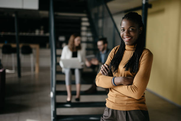 istock Portrait of young data scientist in modern workplace 1030333988