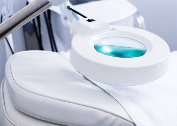 istock Cosmetological hardware in medical esthetic office 1030348370