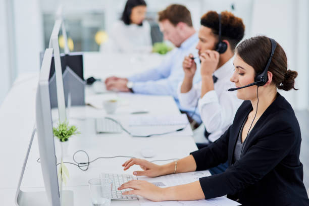 istock And the lines are open 1030348650