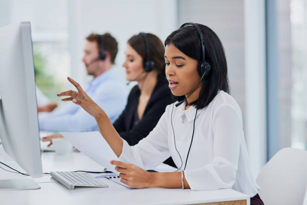 istock Expert advice is just a call away 1030348656