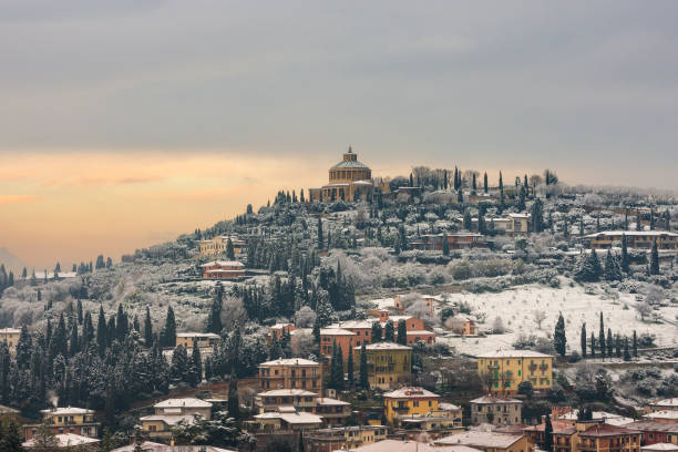 istock Verona Hill with the Snow - Veneto Italy 1030361818