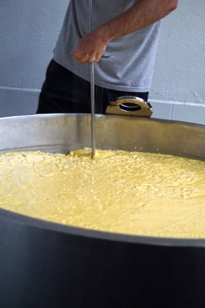 istock Vat at a cheese factory 1030361900