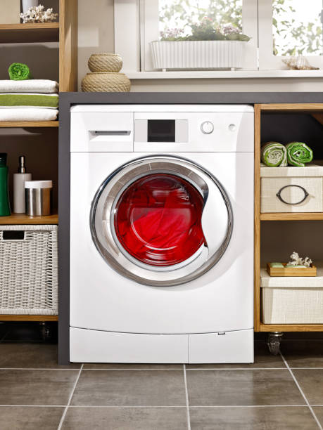 istock Washing colors on washer 1030362516