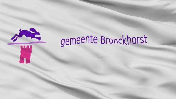 istock Bronckhorst City Flag, Netherlands, Closeup View 1030366104