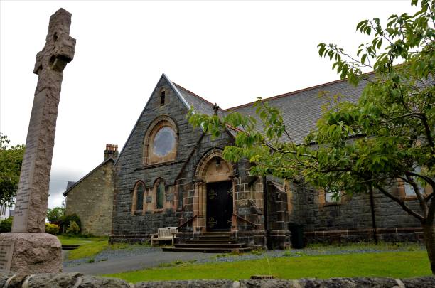 istock Scottish Landmarks - Salen Church 1030366128