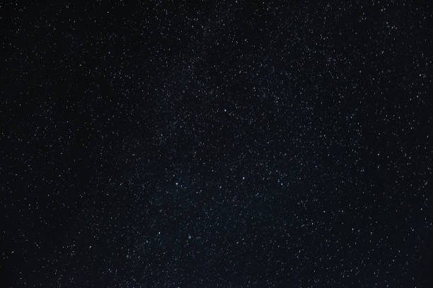 sfondo cielo stellato notturno - astrofotografia foto e immagini stock