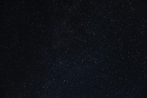 Night starry sky background