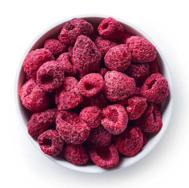 istock Bowl of freeze dried raspberries 1030375422