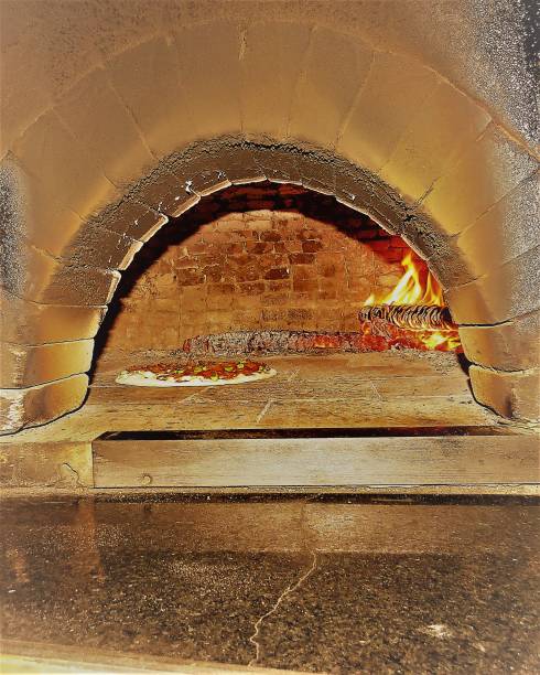 istock baked pizza in the wood oven 1030375754