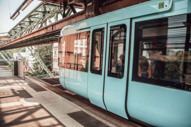 istock Overhead Railway system in Wuppertal, Germany 1030379800