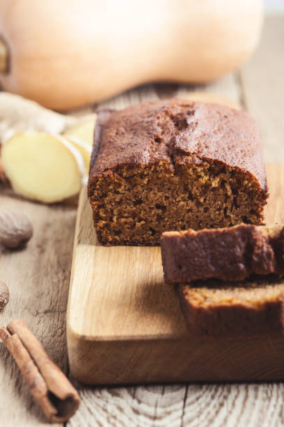 istock Homemade freshly baked pumpkin loaf cake 1030382994