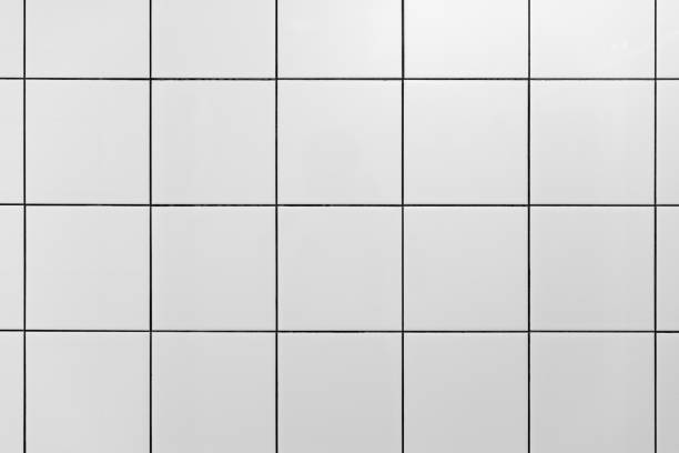 istock White wall tiles in gym shower. Minimal design 1030390772