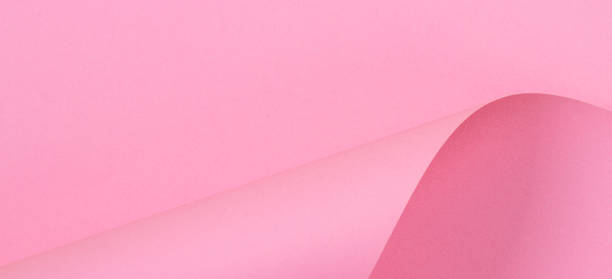 istock Abstract geometric shape pink color paper background 1030405716