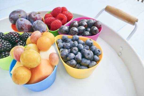 istock Collection of fresh fruit and berries 1030419580