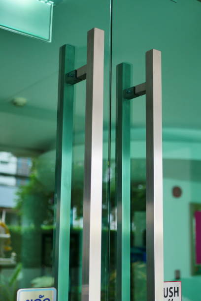 istock Door Handles on Glass 1030428812