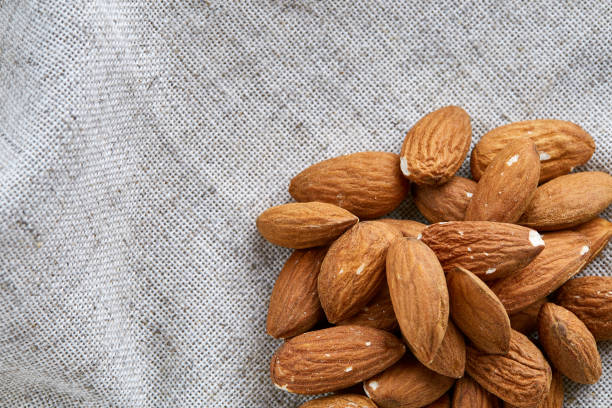 istock Peanut shells food background, close-up, shallow depth of field, macro. 1030434720