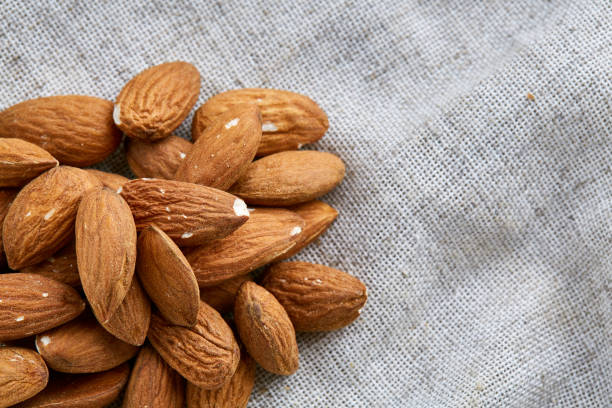 istock Peanut shells food background, close-up, shallow depth of field, macro. 1030437058