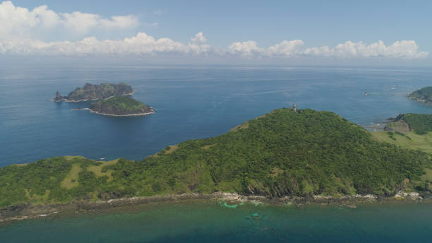 istock Lighthouse in cape engano . Philippines, Palau island 1030438870