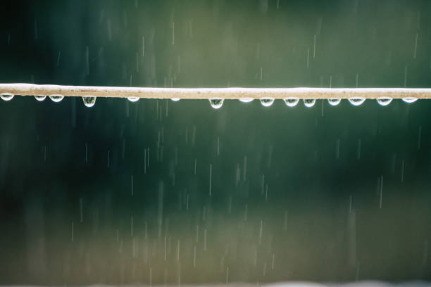 istock Water Drops on Outdoor Railing 1030441656