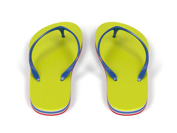 istock Pair of flip-flops 1030442366
