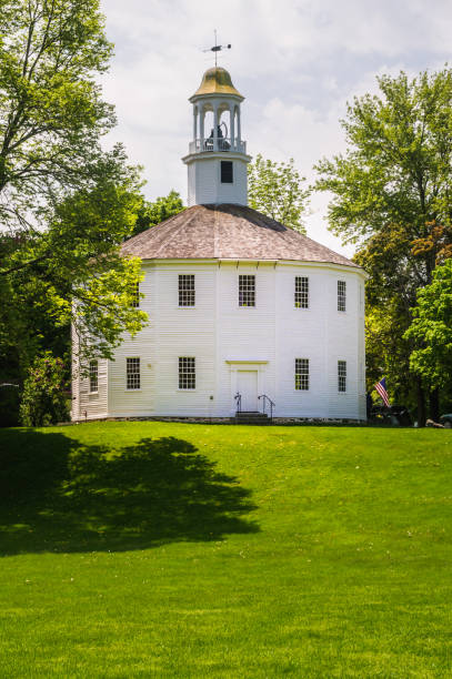 istock Old Vermont Round Church 1030443164
