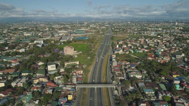 istock Road junction in Manila, Philippines 1030445800