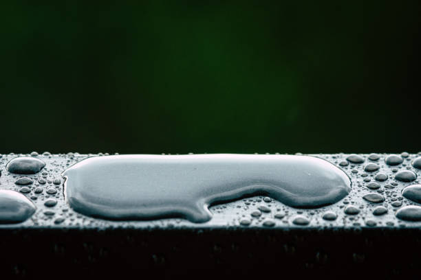 istock Water Drops on Outdoor Railing 1030447074