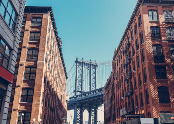 istock Manhattan Bridge seen from Washington street, Brooklyn 1030454582