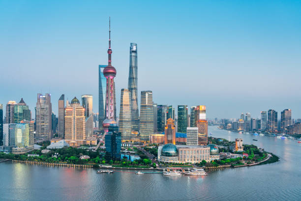 istock Skyline  of Shanghai, China 1030458322