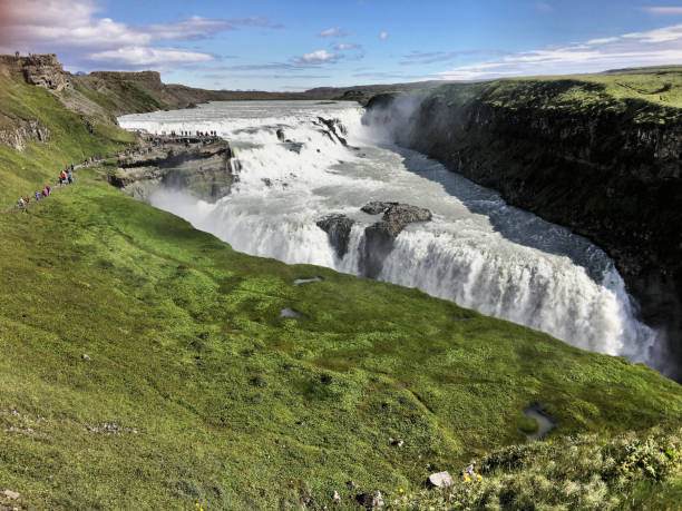 istock A view of the Gullfoss Waterfall in Iceland 1030471958