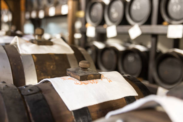istock balsamic vinegar wooden barrels storing and aging 1030474646