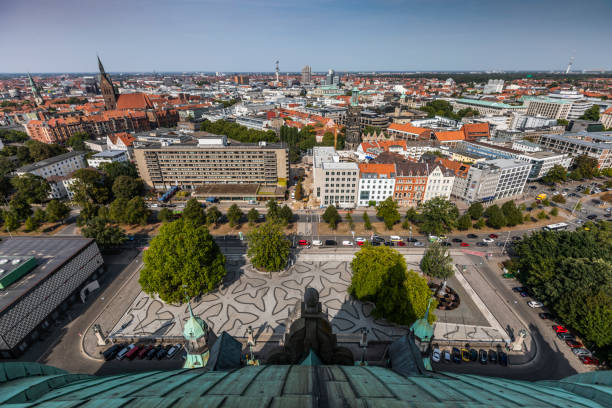 istock Hannover Cityscape in Germany 1030481580
