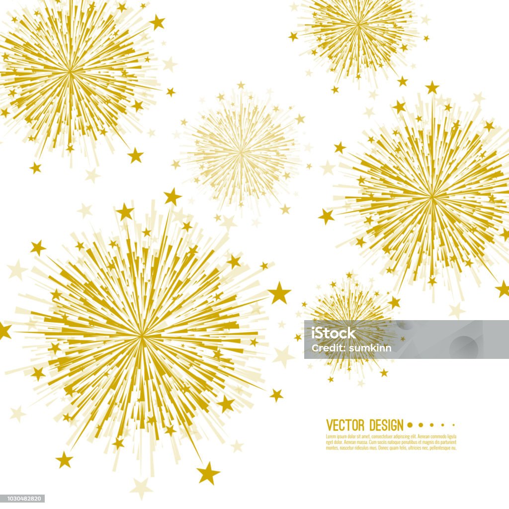 Firework Design Stock Vector Firework Design Stock Illustration - Download Image Now ...